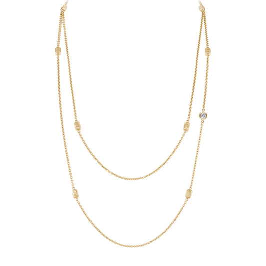 HW-NKDYRDLGHWL tag necklace