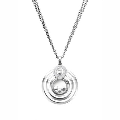 XB-799211-1003 half-diamond glass barrel 8-character pendant