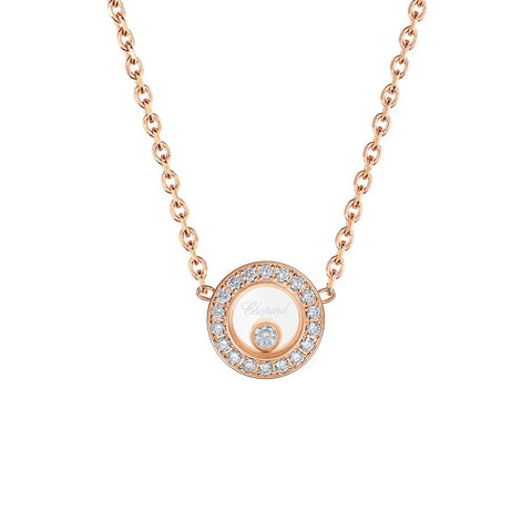 XB-81A017-5201 round glass bolt chain pendant