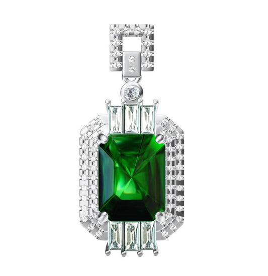 HW-CMD46807063 Emerald Pendant