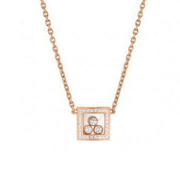 XB-819224-5002 Square Tie Chain Pendant