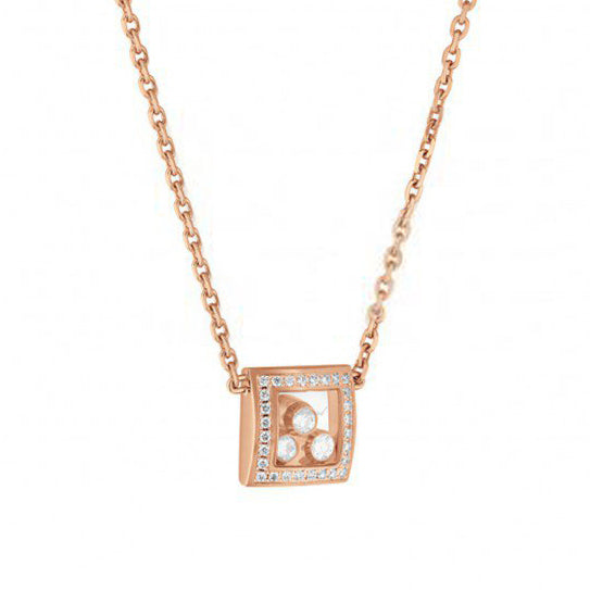 XB-819224-5002 Square Tie Chain Pendant