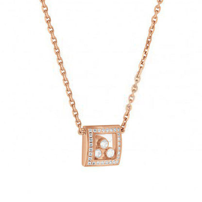 XB-819224-5002 Square Tie Chain Pendant