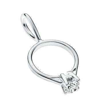 HW-CMDPRD000HWL wedding ring pendant, ring pendant