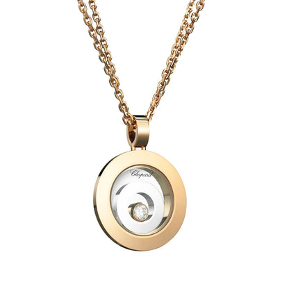 XB-795405-9001 Double Ring Single Barrel Glass Pendant