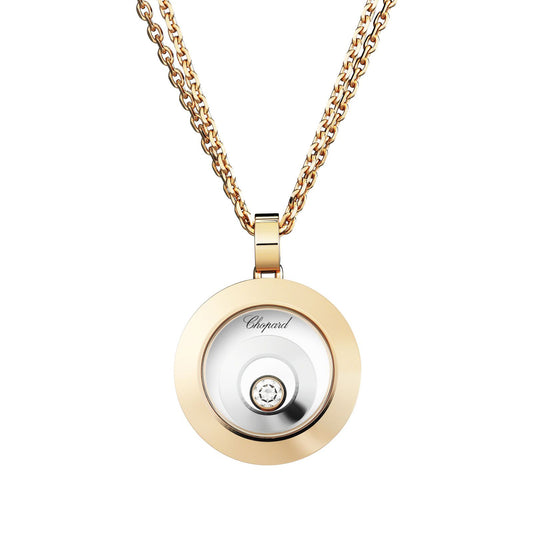 XB-795405-9001 Double Ring Single Barrel Glass Pendant
