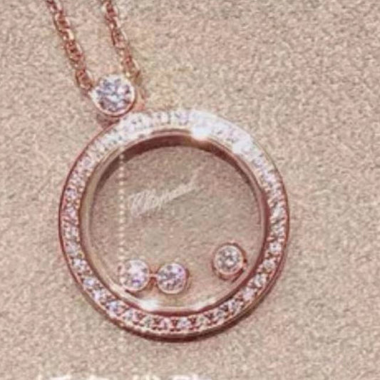 XB-XL783045 glass pendant full of diamond pendant
