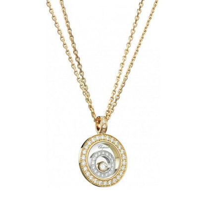 XB-795422-9002 ring in ring single barrel double ring pendant