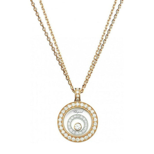XB-795422-9002 ring in ring single barrel double ring pendant