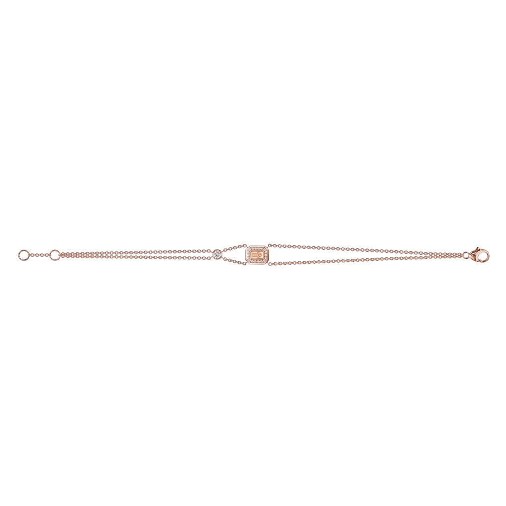 HW-BRD97888307-LOGO bracelet, small octagonal bracelet