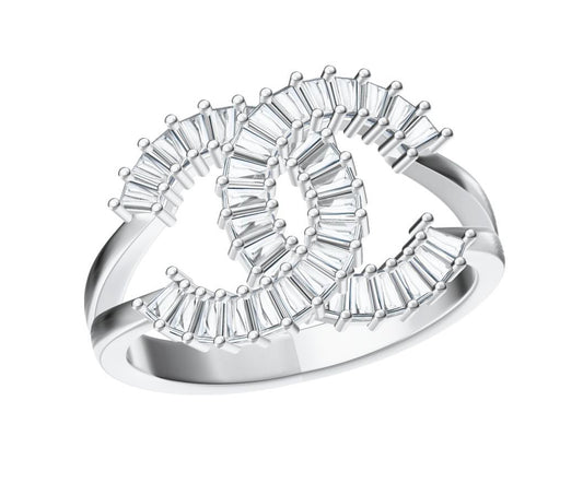XNE-CN296750 Double C ladder square ring