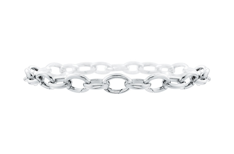 HW-BRNSYLCOPCM light gold egg-shaped bracelet