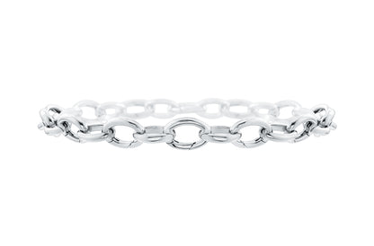 HW-BRNSYLCOPCM light gold egg-shaped bracelet