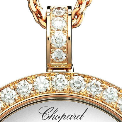XB-795425-9001 ring in the ring full of diamonds three rings single barrel pendant