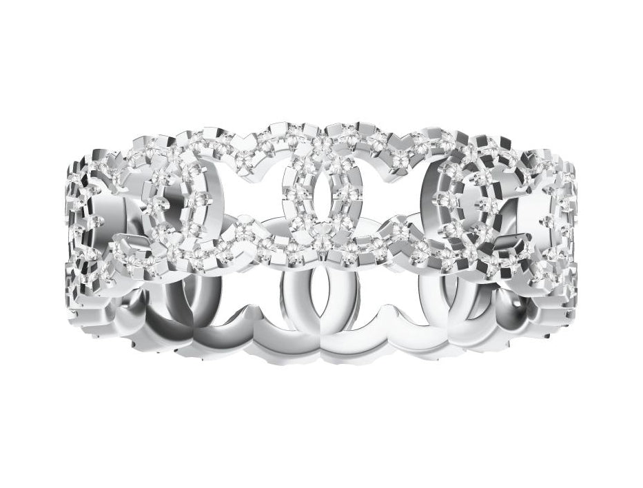 XNE-CN448061 double C full body ring