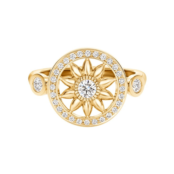 HW-FRDYRD1MWG sunflower ring
