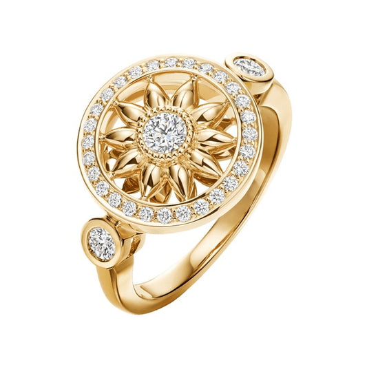 HW-FRDYRD1MWG sunflower ring