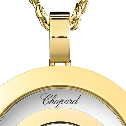XB-795431-9001 light gold ring middle ring three ring single barrel pendant