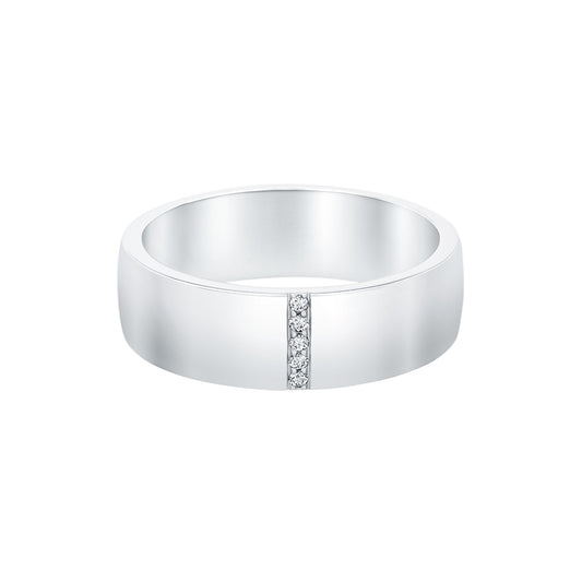 HW-WBDPRD5S6BP-5 diamond wide strip ring
