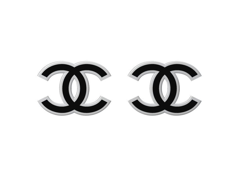 XNE-CNCEDJ002 12.4mm双C耳钉