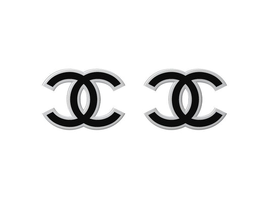 XNE-CNCEDJ002 12.4mm双C耳钉
