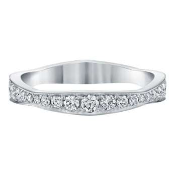 HW-WBDPRDPAWV fully set wave bar ring, full of diamonds