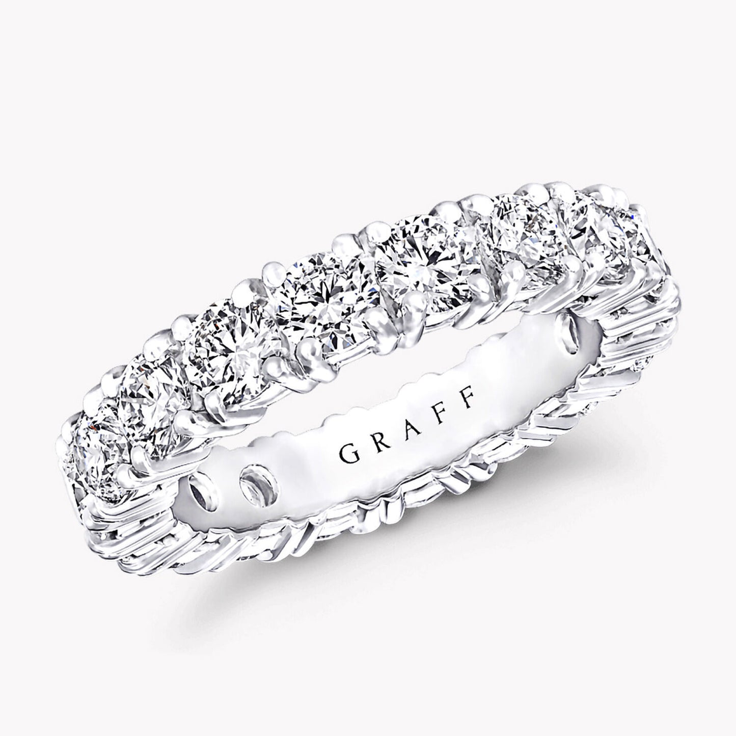 GLF-4446141 four-claw mixed inlaid ring