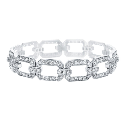 HW-BRDPRDSMLK diamond bracelet, full of diamonds