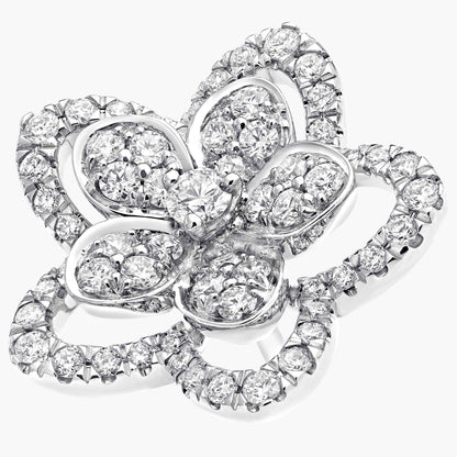 GLF-RGE1669 five-leaf flower earrings