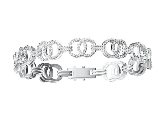 XNE-CN760767 Double C Full Diamond Bracelet