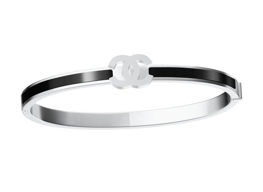 XNE-CN739290 Double C light gold bracelet