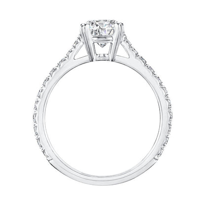 HW-RGDPRD010WRO四双爪1.25ct、半镶尖直臂钻戒婚戒