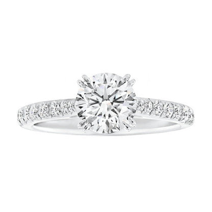 HW-RGDPRD010WRO四双爪1.25ct、半镶尖直臂钻戒婚戒