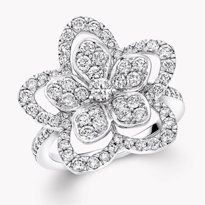 GLF-RGR845 19.7mm five-leaf flower ring