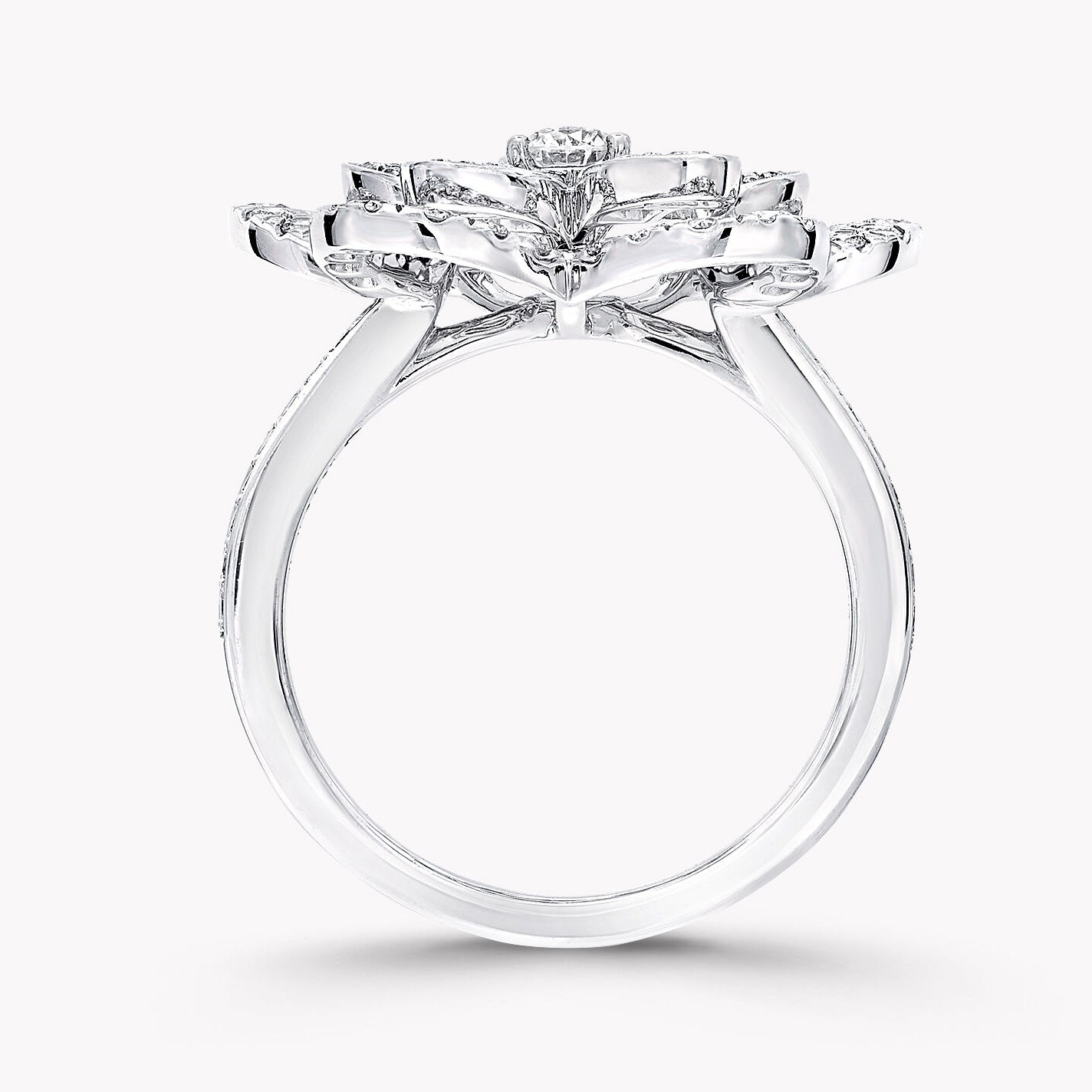 GLF-RGR845 19.7mm five-leaf flower ring