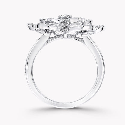 GLF-RGR845 19.7mm five-leaf flower ring