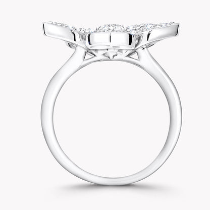 GLF-RGR852 five-leaf flower ring