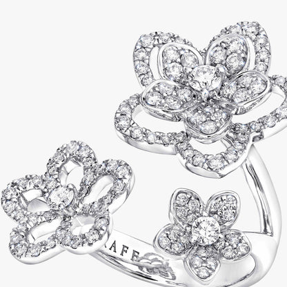 GLF-RGR841 five-leaf flower ring