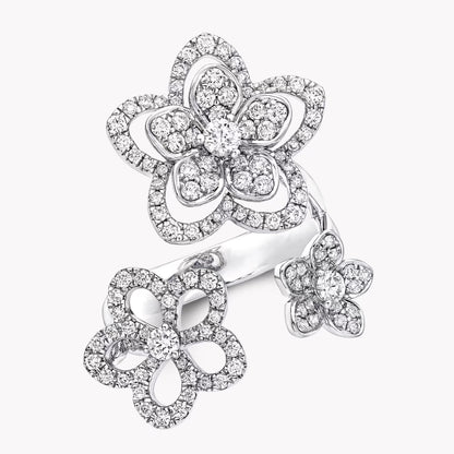 GLF-RGR841 five-leaf flower ring