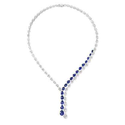 GLF-RGN479 water drop necklace