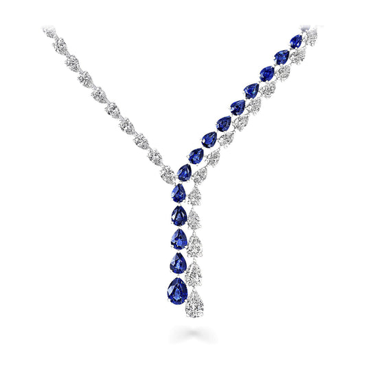 GLF-RGN479 water drop necklace