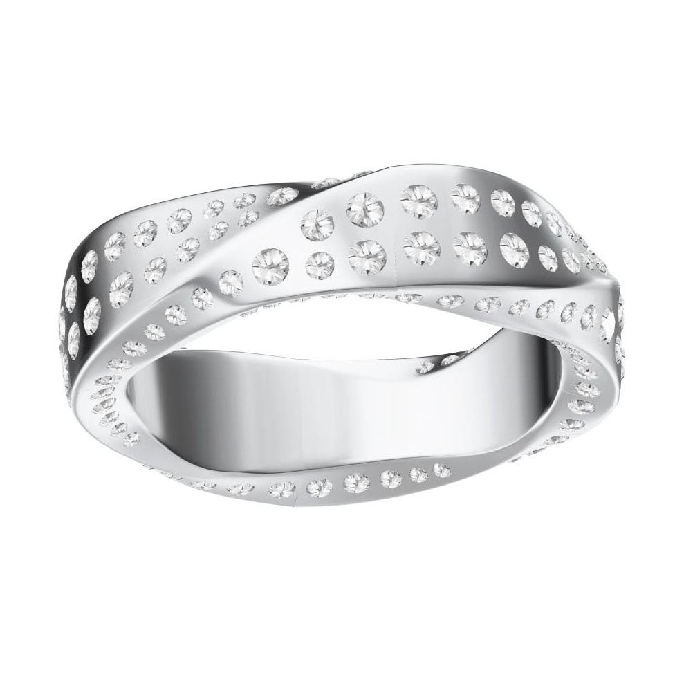GLF-1950487 full diamond spiral strip ring