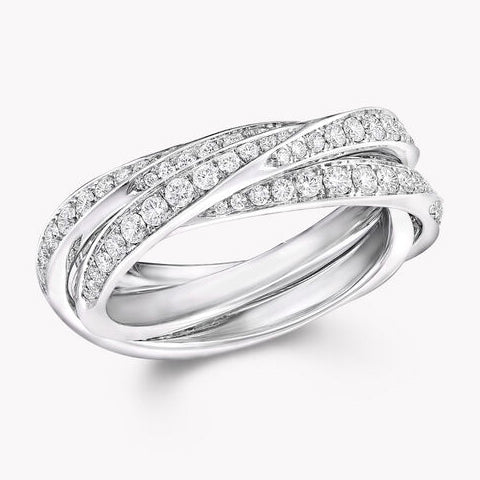 GLF-RGR812 spiral three-ring bar ring