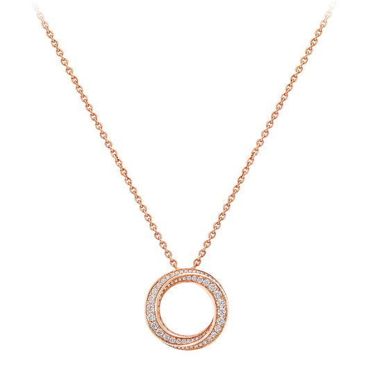 GLF-RGP599 ring spiral pendant