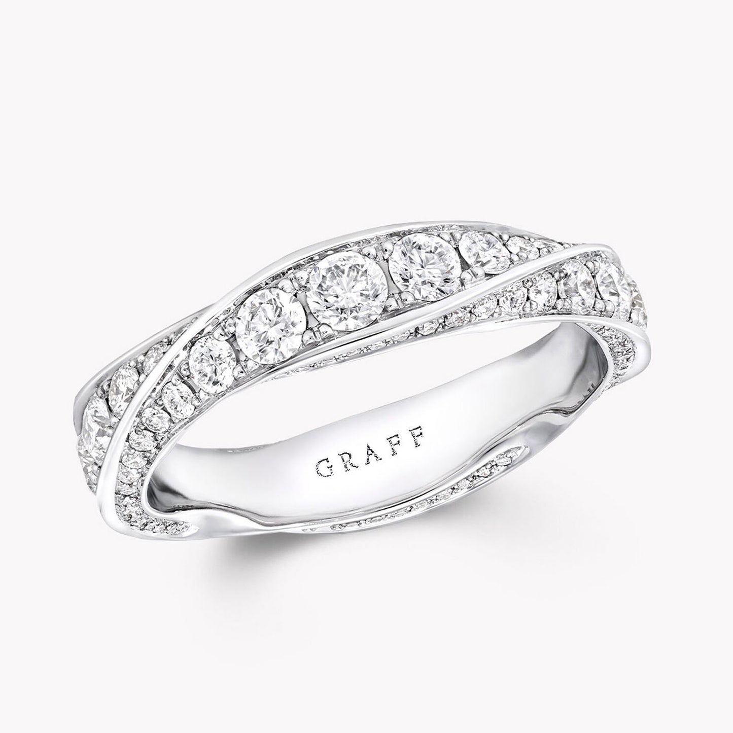 GLF-RGR788 5mm full diamond spiral ring
