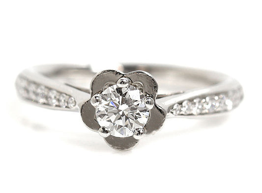 XNE-J78156 flower head six claw ring