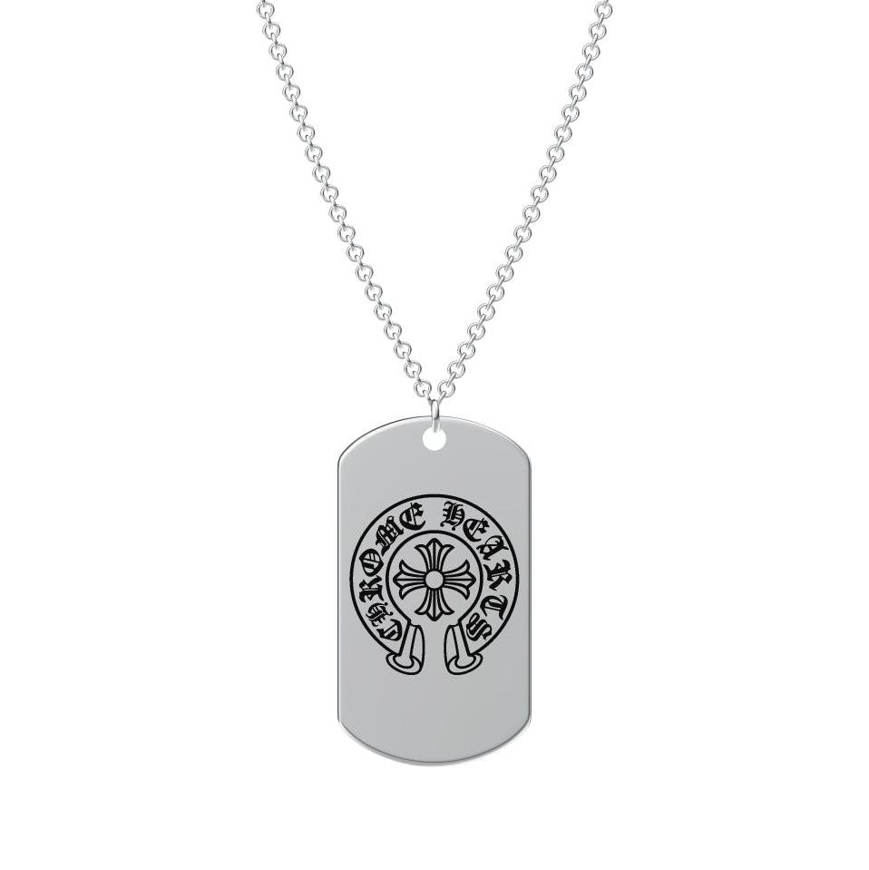 KLX-XL56317792 light gold rectangular piece pendant