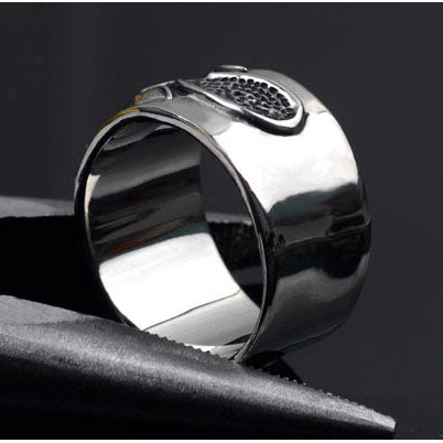 KLX-JZ11910430 Harley letter men's ring 22#