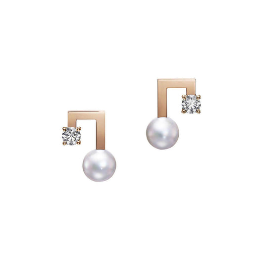 TSQ-E-4001 musical note earrings