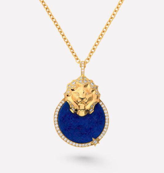 XNE-J11368 Lion Star Pendant